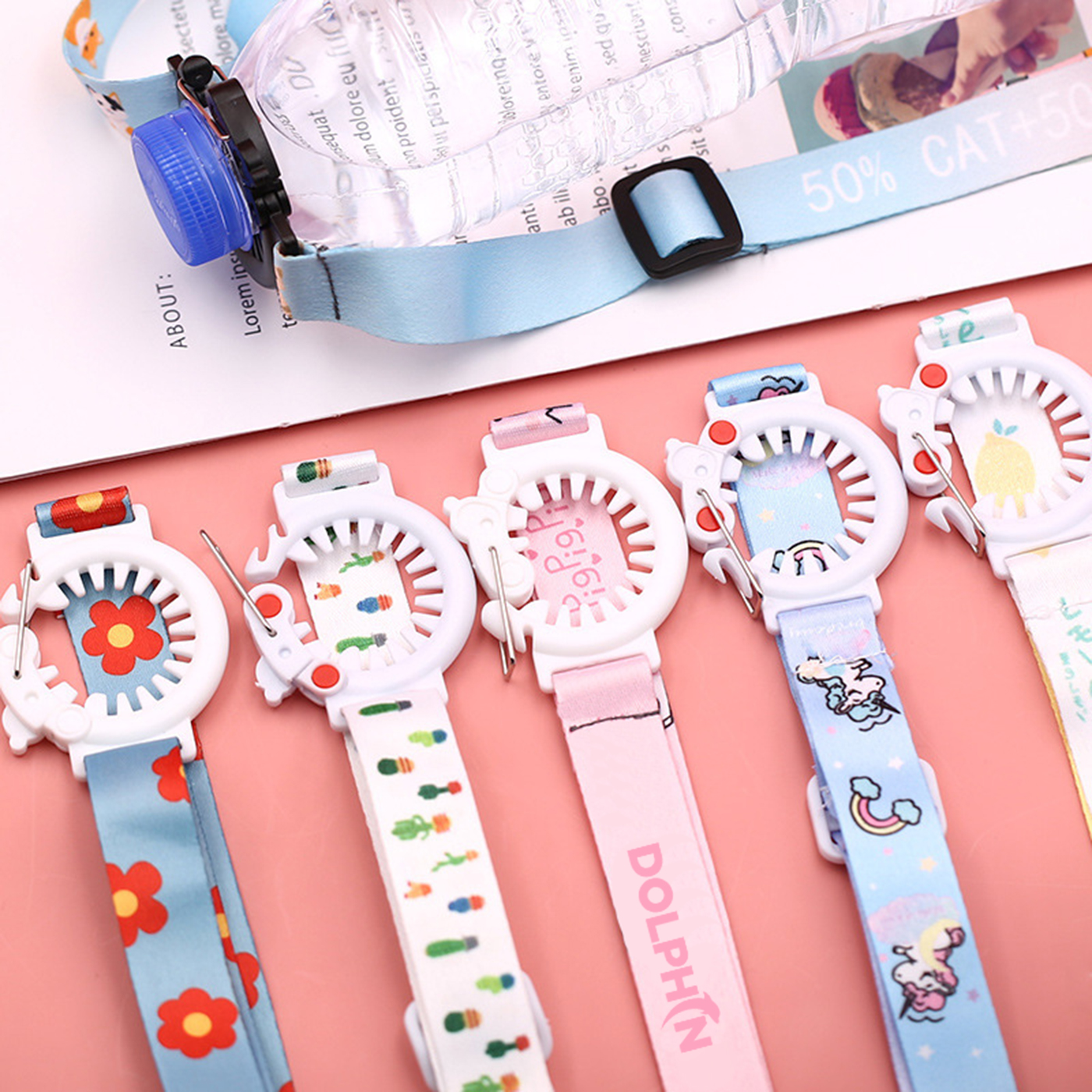 Promotional Water Bottle Crossbody Strap 1