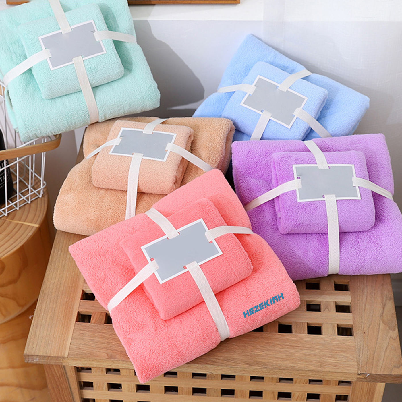 Strong Absorbent Soft Towel Set 