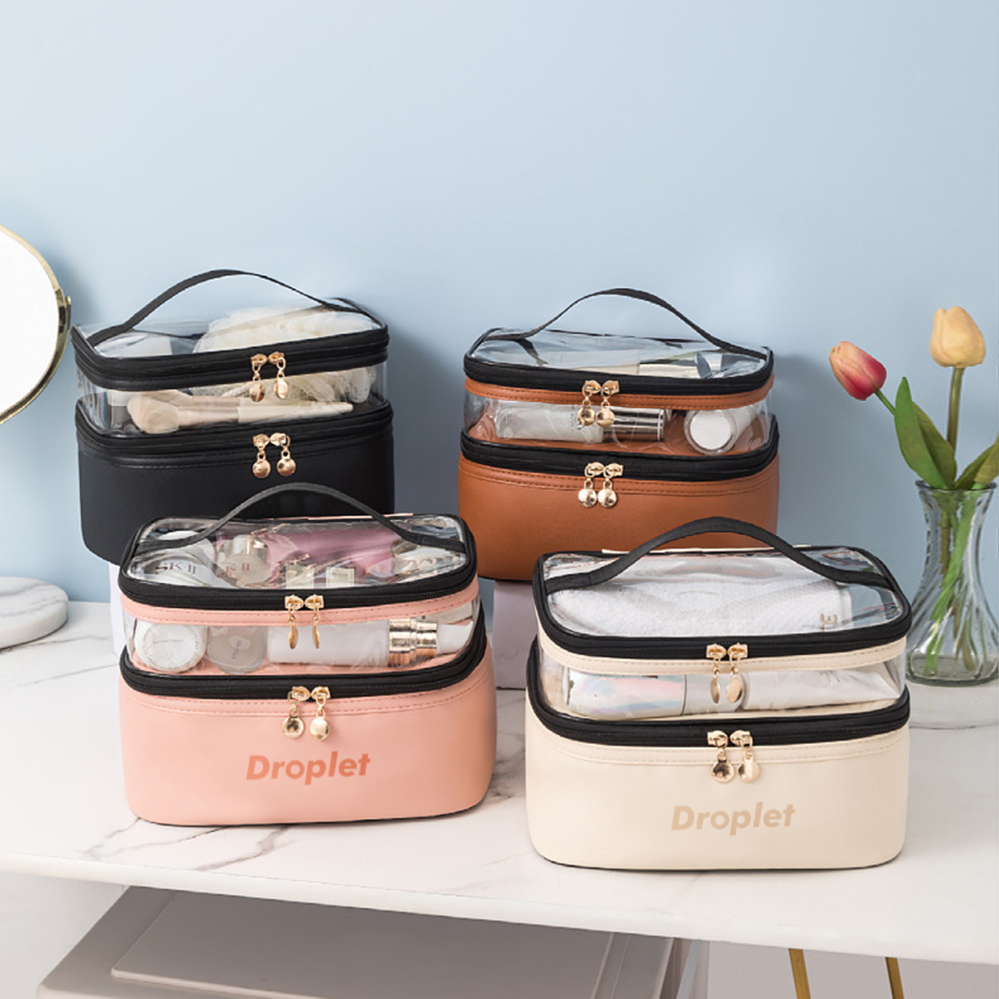  Waterproof Makeup Bag