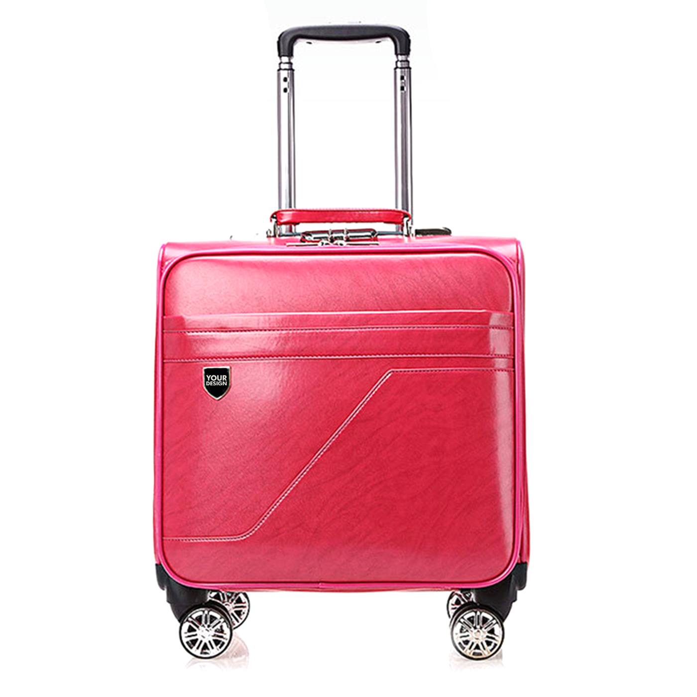 PU Leather Business Travel Suitcase 1