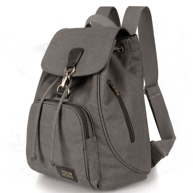 Drawstring Vintage Backpack 1