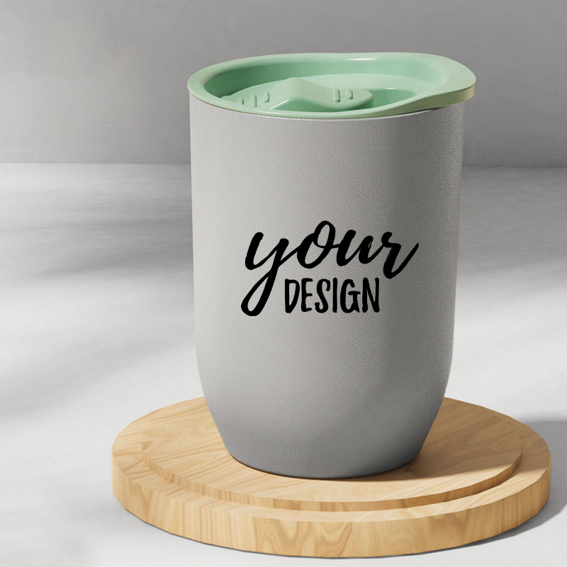 Double Wall Egg Shape Mug2