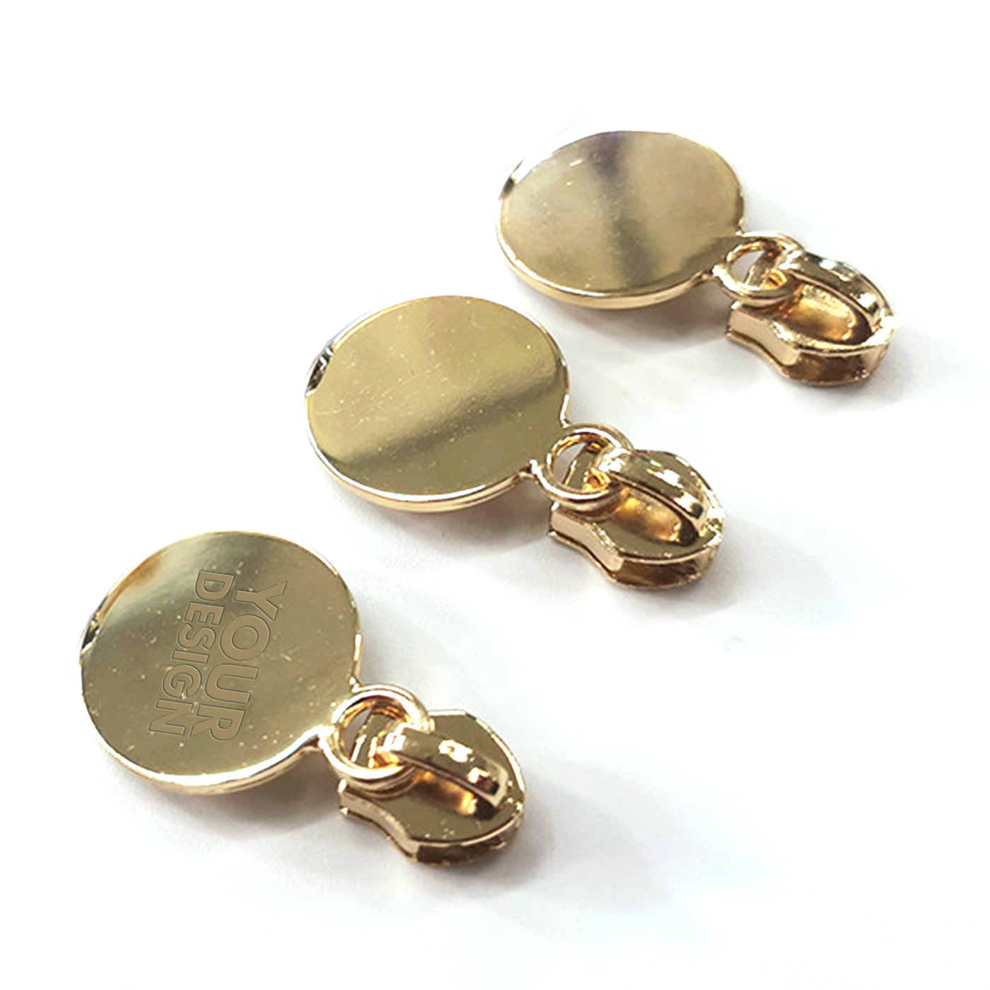 Custom Zinc Alloy Zipper Head3