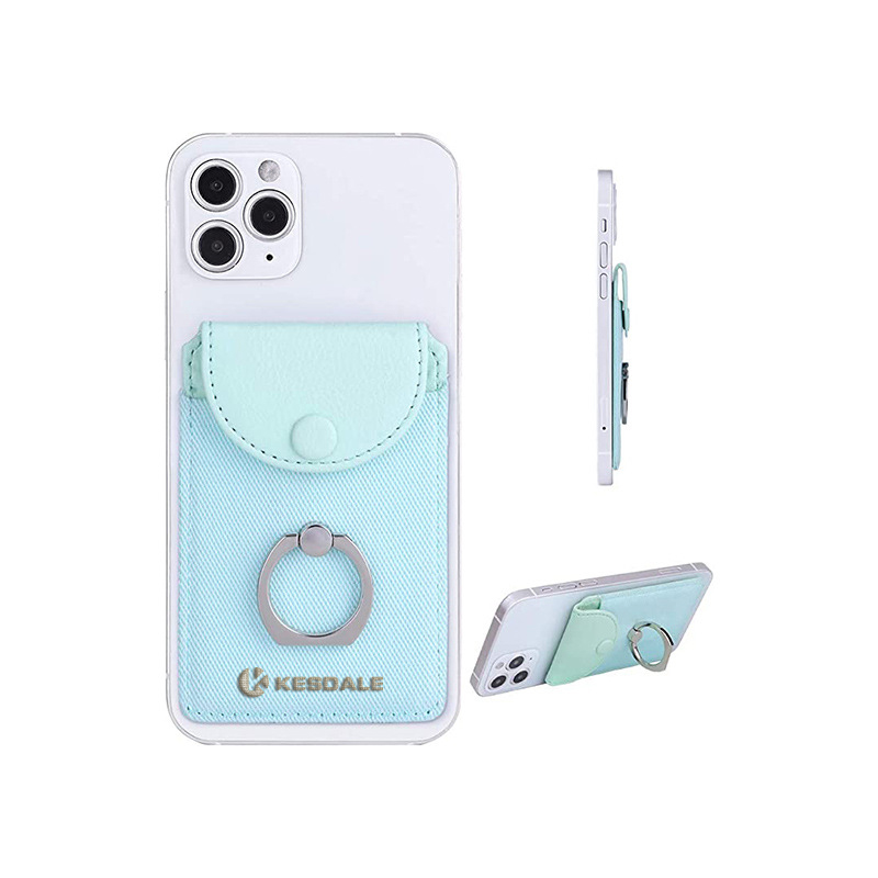 Phone Card Holder With Ring Grip