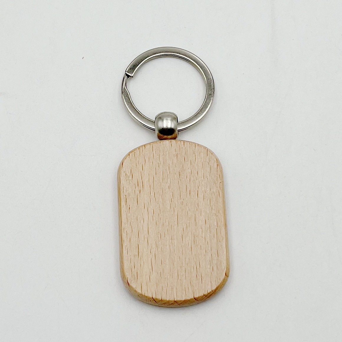 Laser Etched Wood Key Chain2