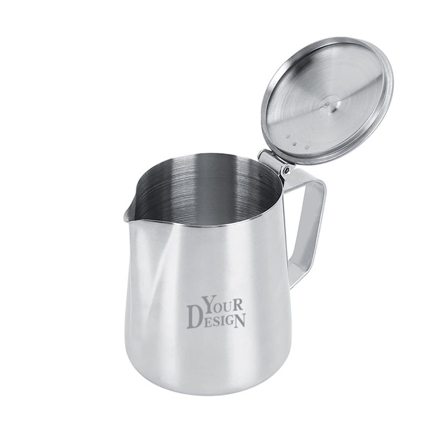 Stainless Steel Measuring Milk Pitcher 1