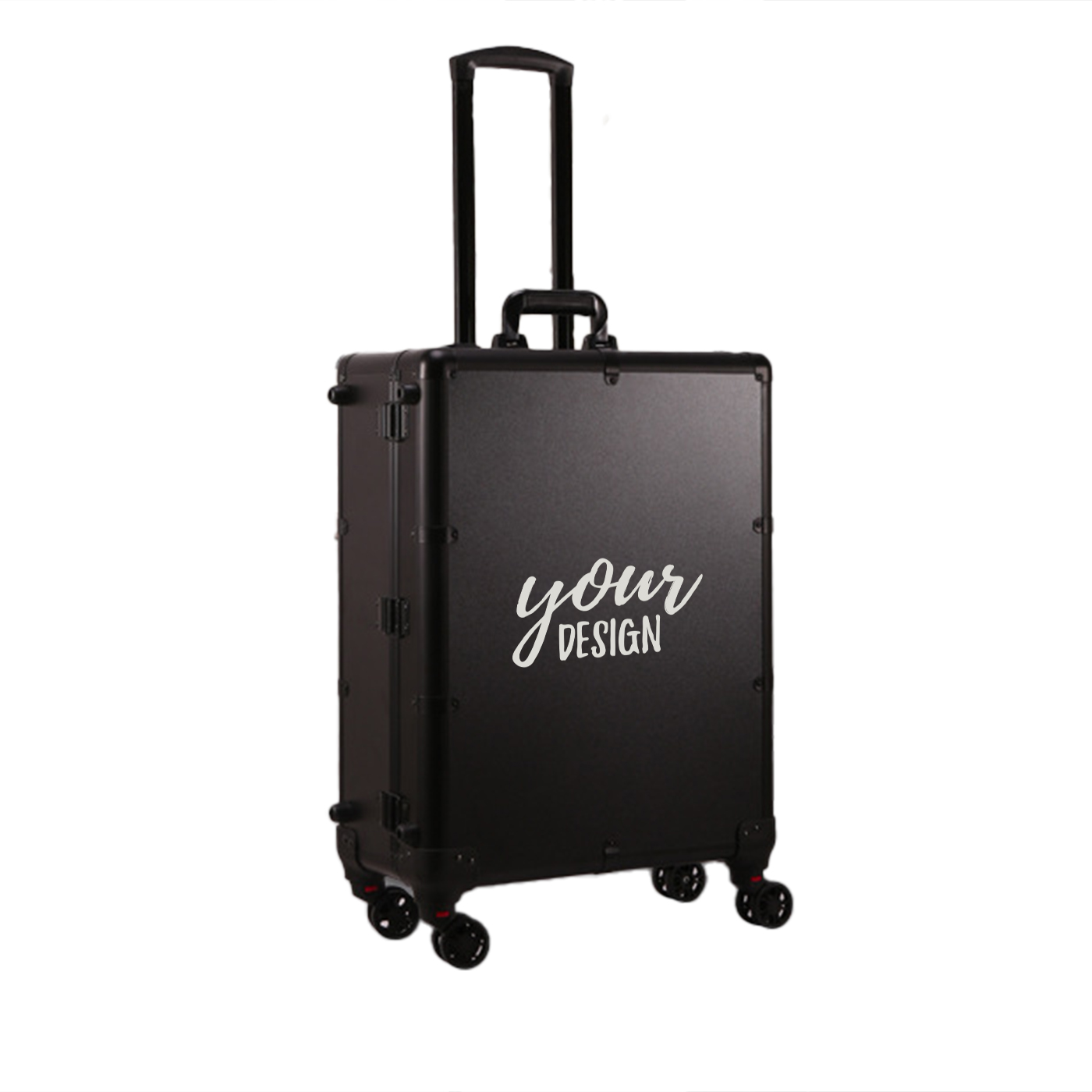 Rolling Makeup Train Case With Mirror 1