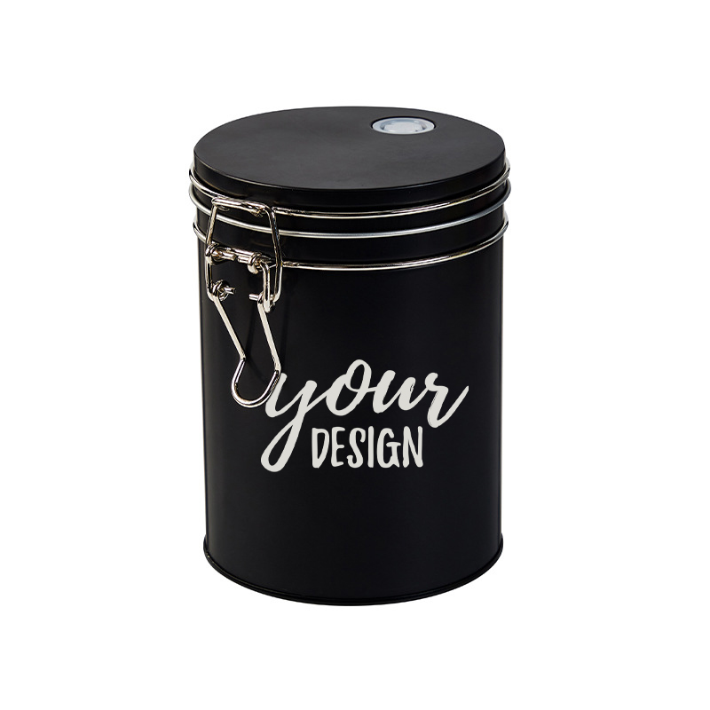 Tinplate Coffee Bean Storage Jar1