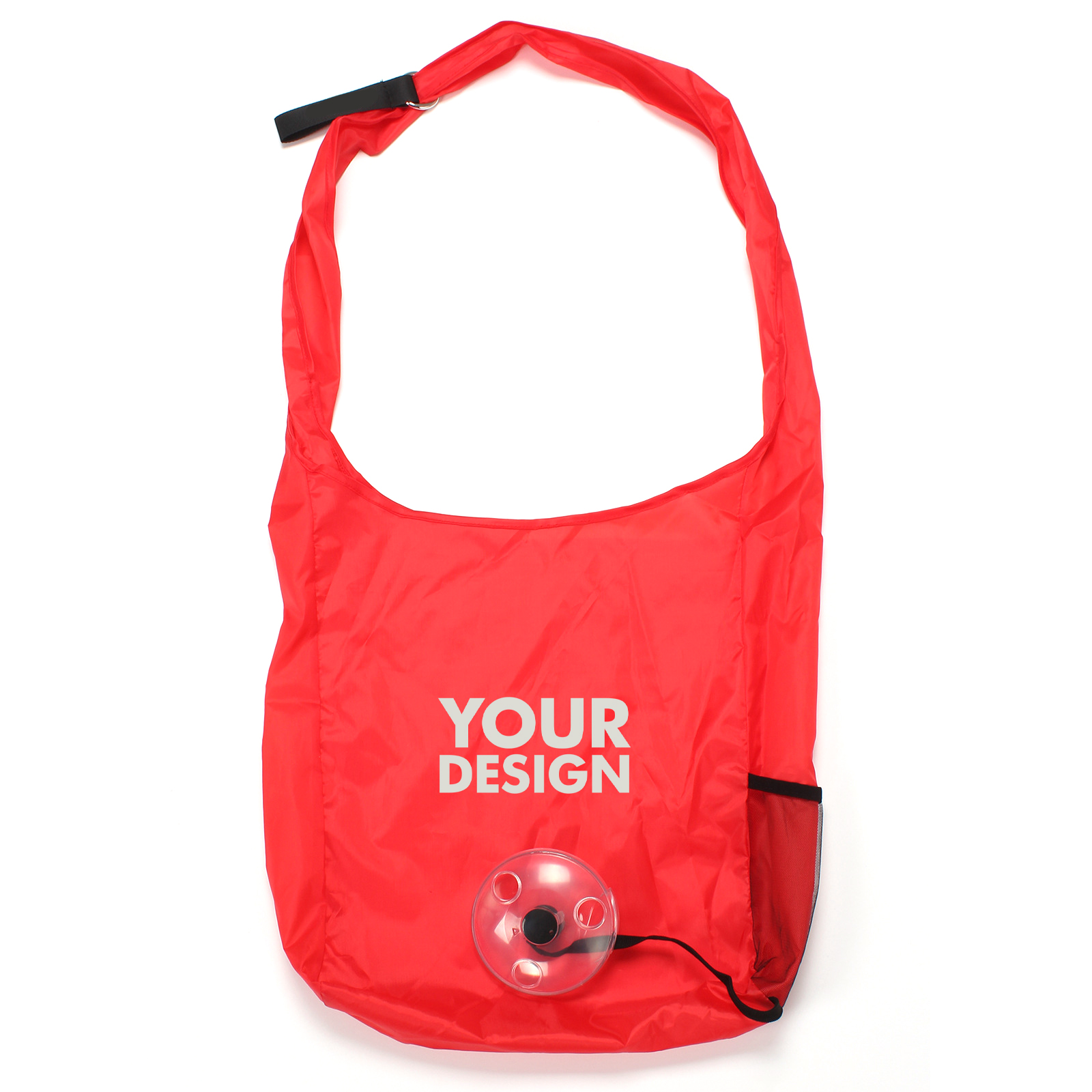 Reusable Foldable Round Disk Shopping Bag1