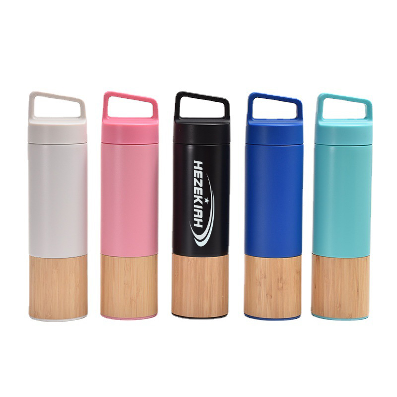Personalized Bamboo Water Bottle