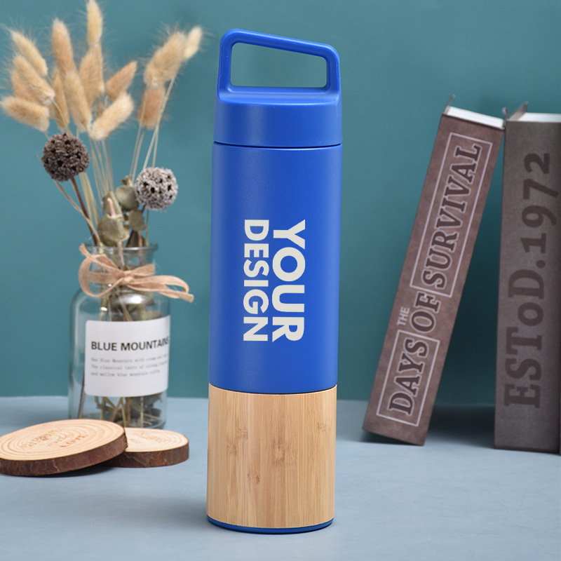 Personalized Bamboo Water Bottle1