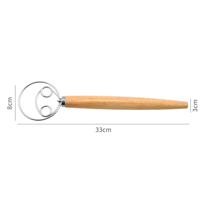 Stainless Steel Dough Whisk 3