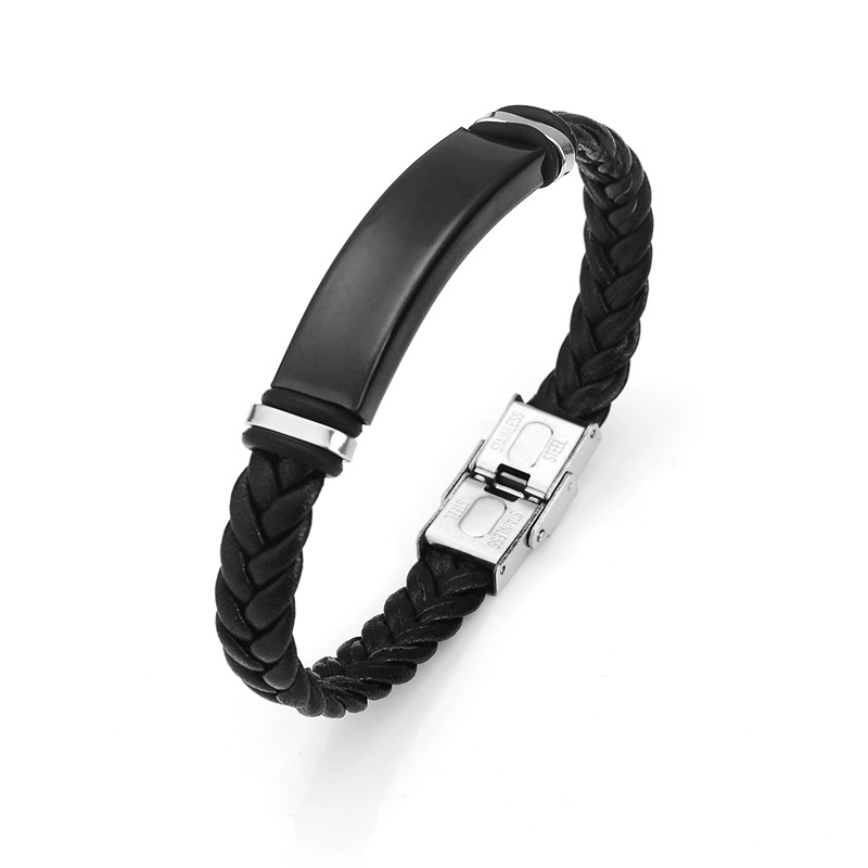 Stainless Steel Woven Bracelet1