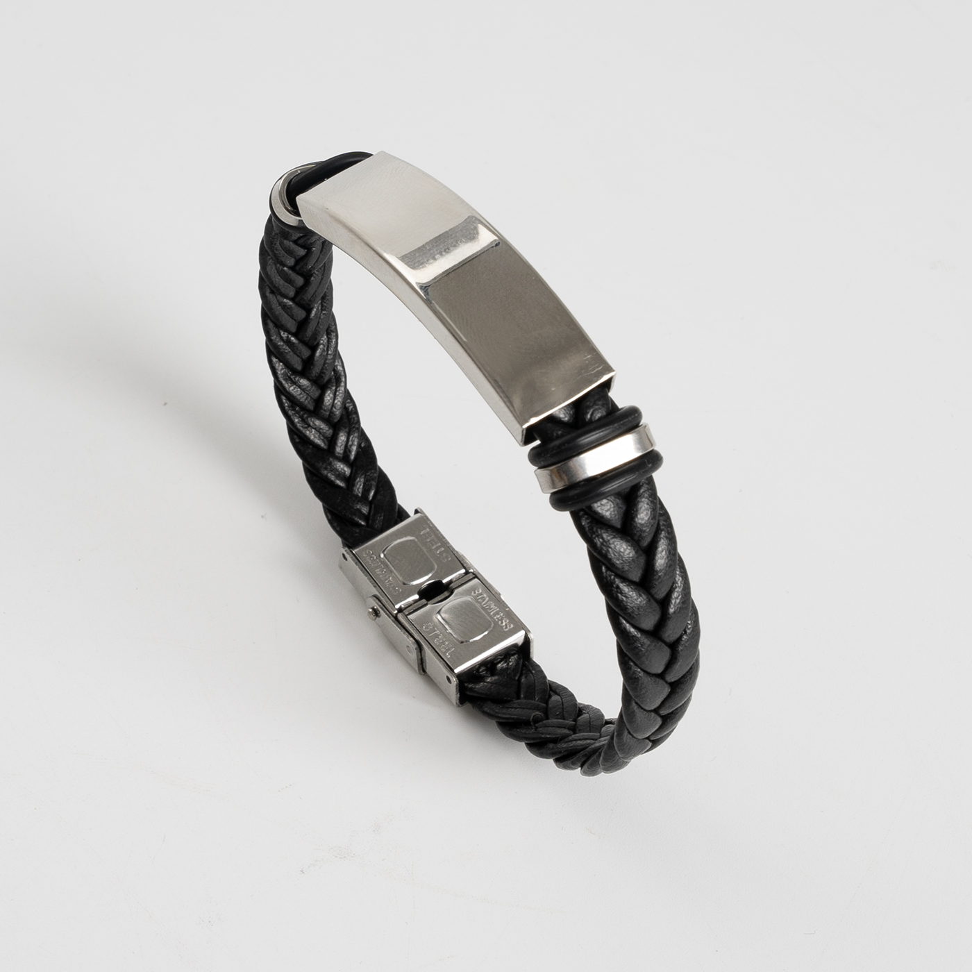 Stainless Steel Woven Bracelet3