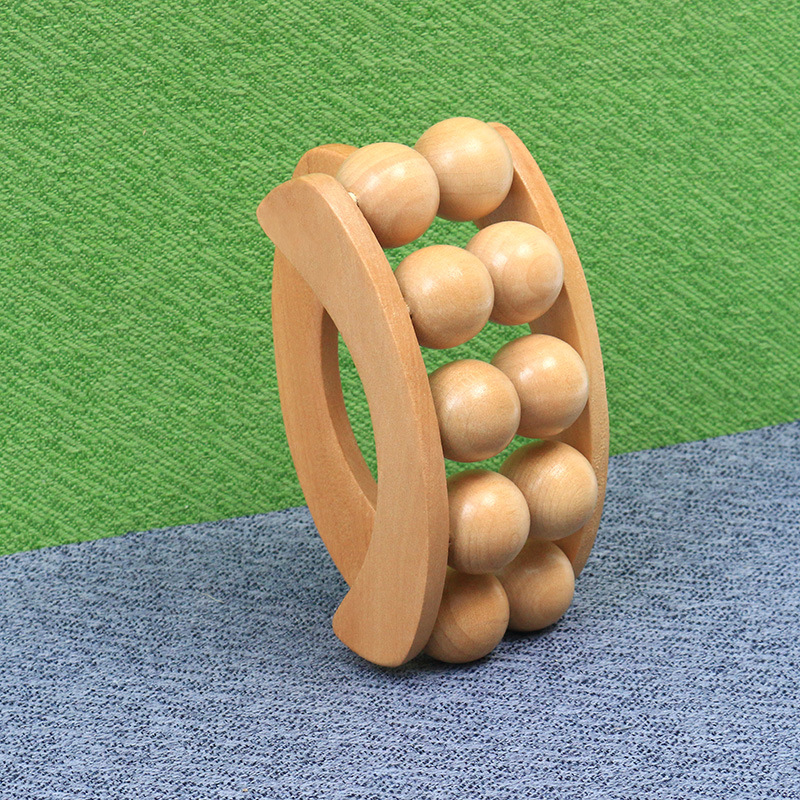 Wooden Massage Ball Roller 2