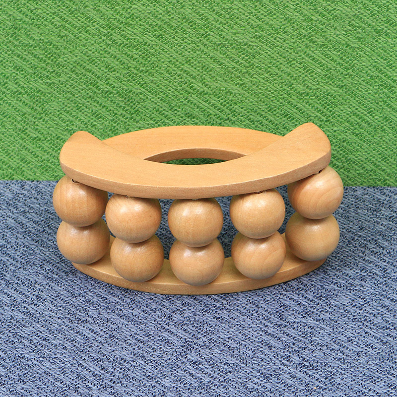 Wooden Massage Ball Roller 3