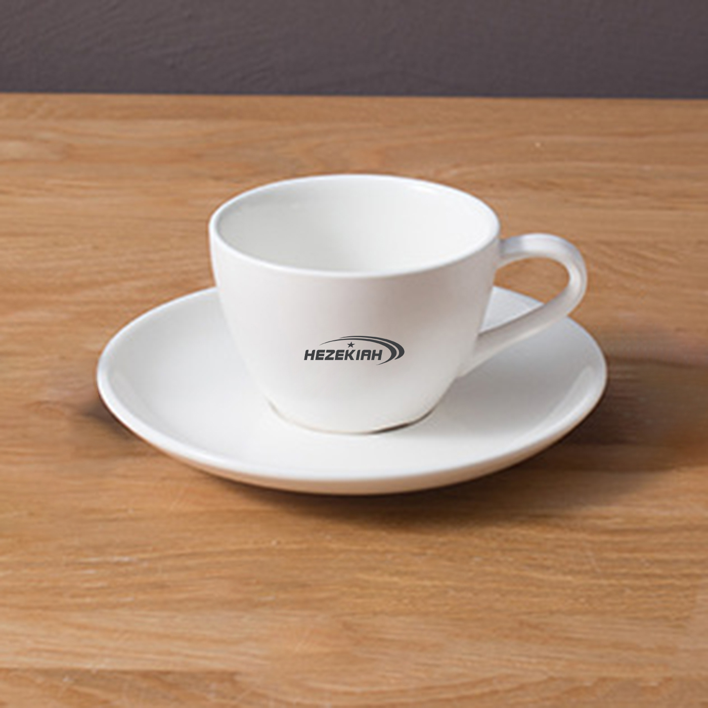 Promotional Coffee Cup With Saucer