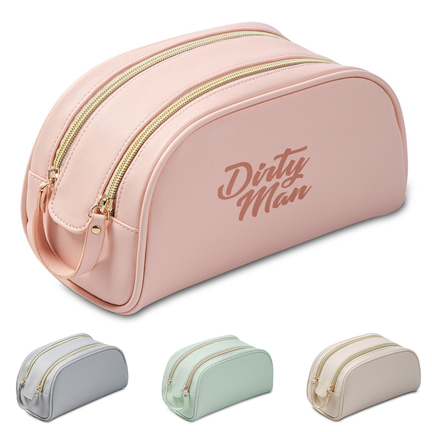  Travel Cosmetic Bag With Zipper