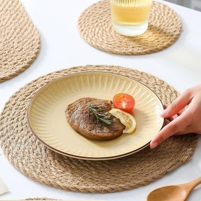 Kitchen Woven linen Placemats 2