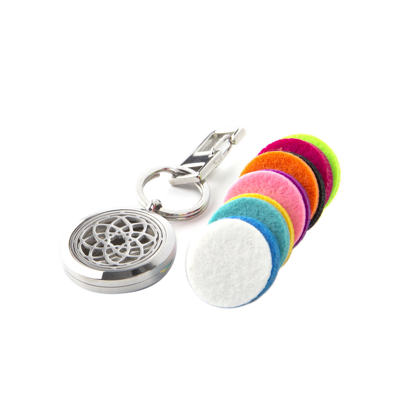 Essential Oil Diffuser Keychain Set