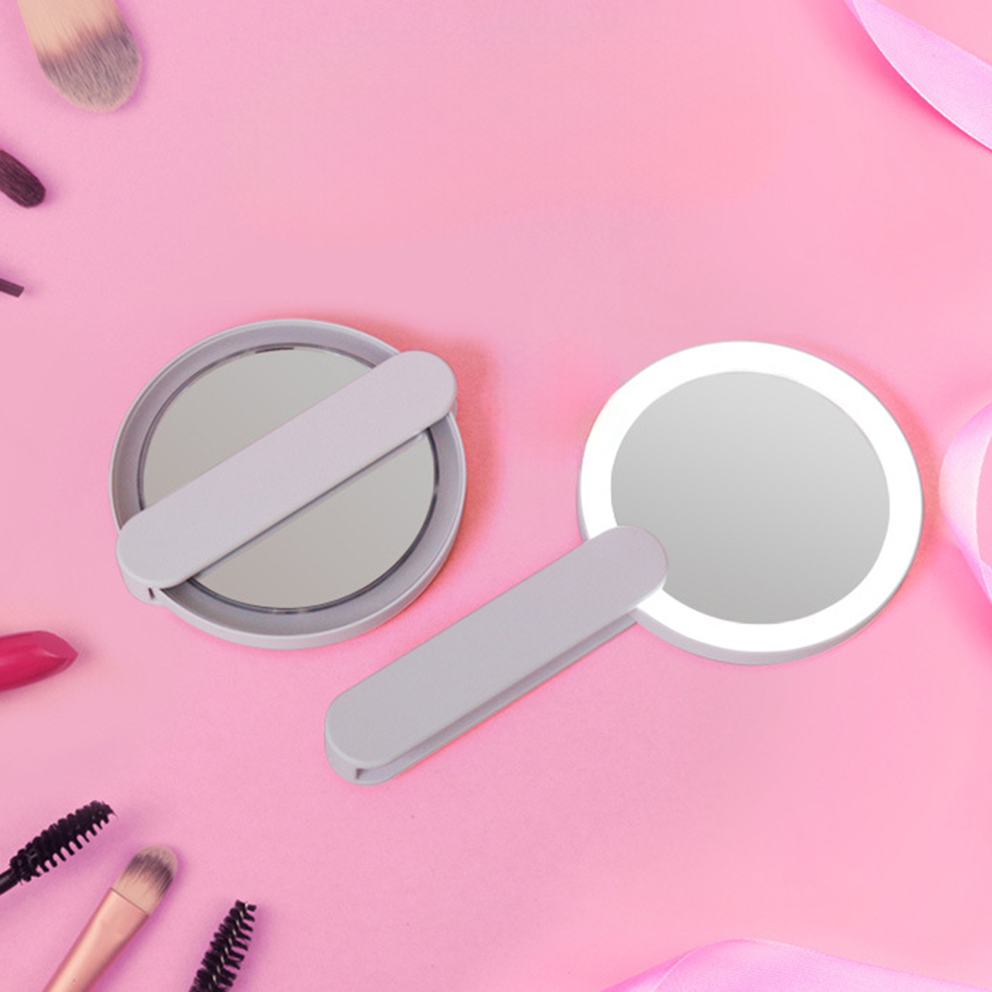 Folding Handle Mirror 2