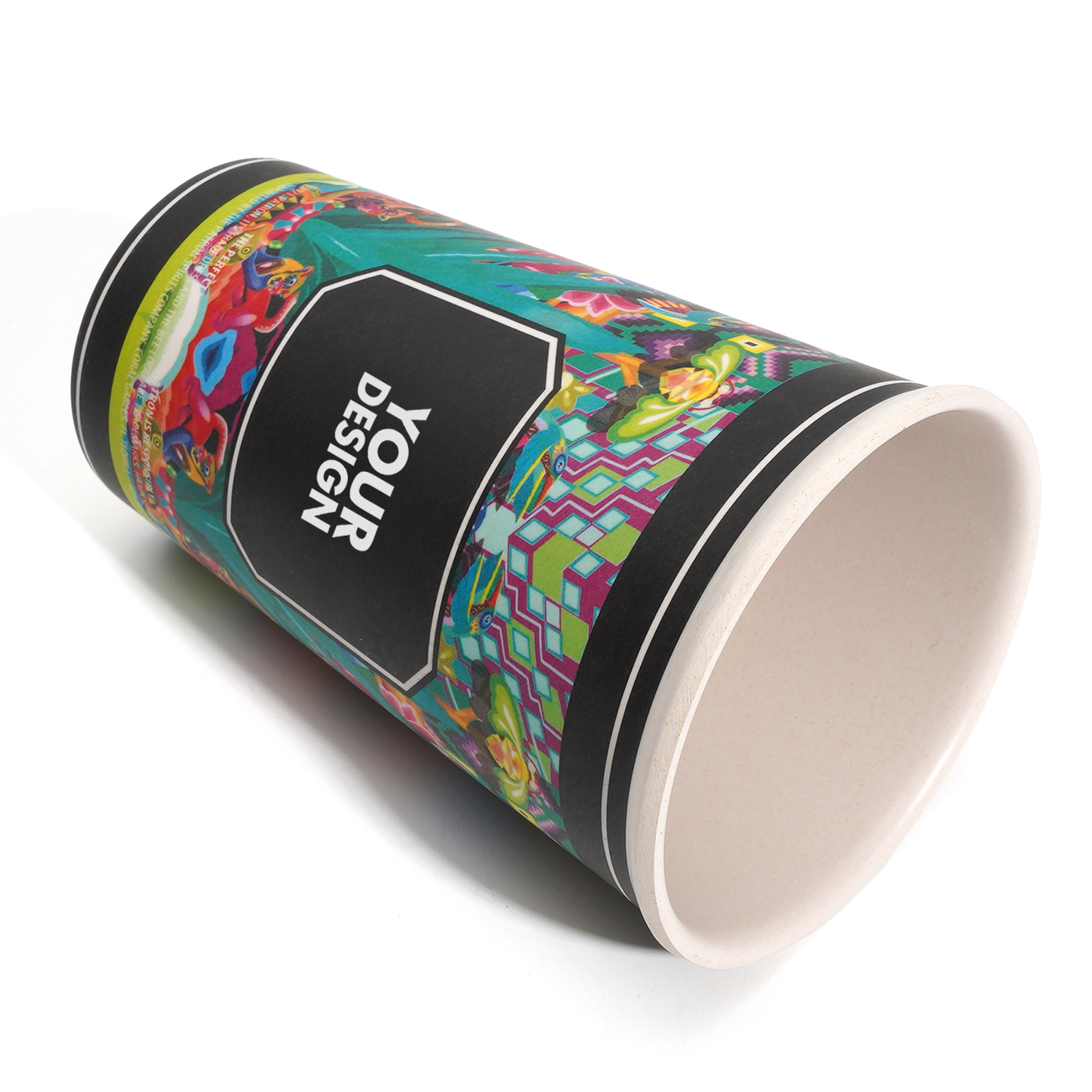 Printed Bamboo Fiber Cup 1