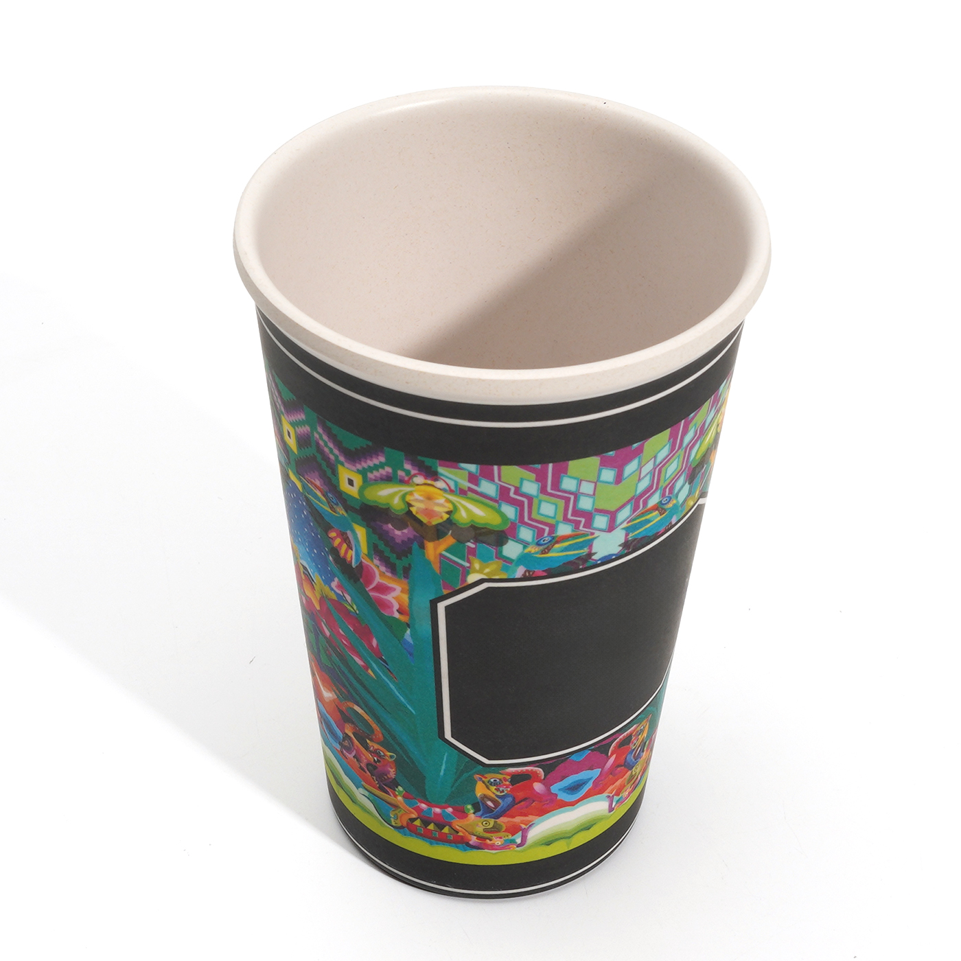 Printed Bamboo Fiber Cup 2