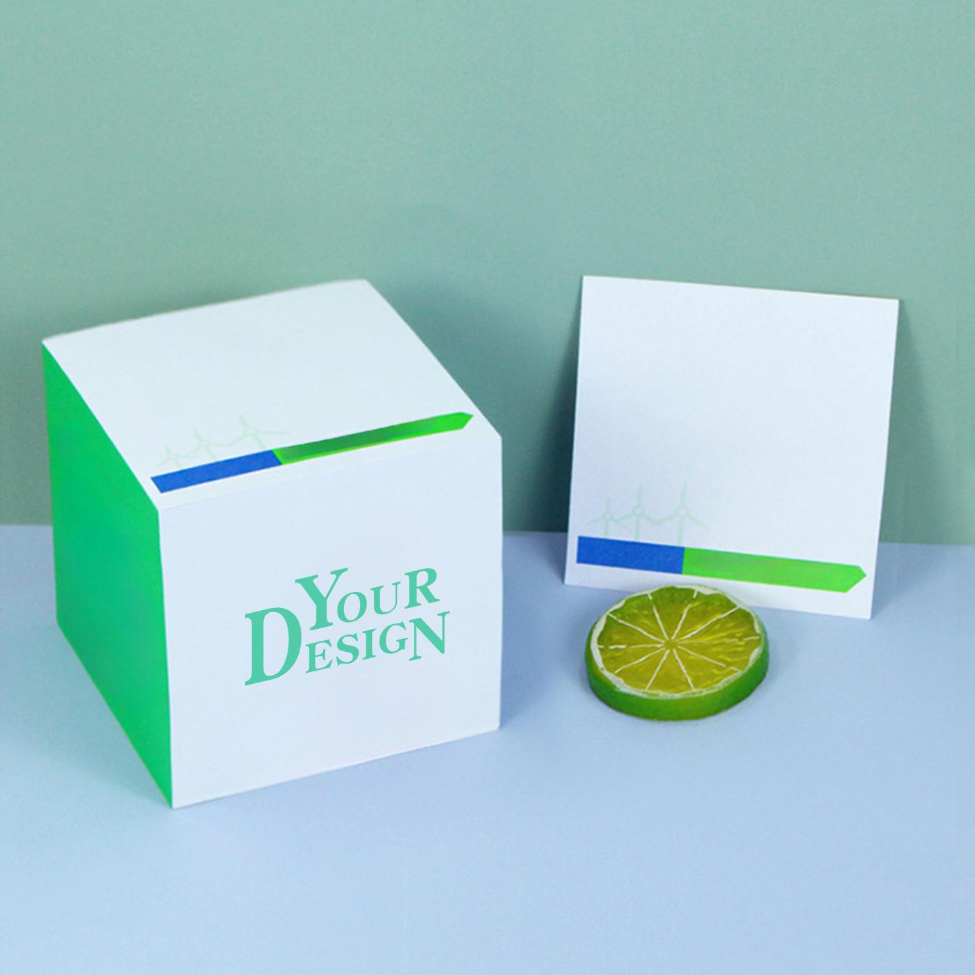 Custom Sticky Note Cube1