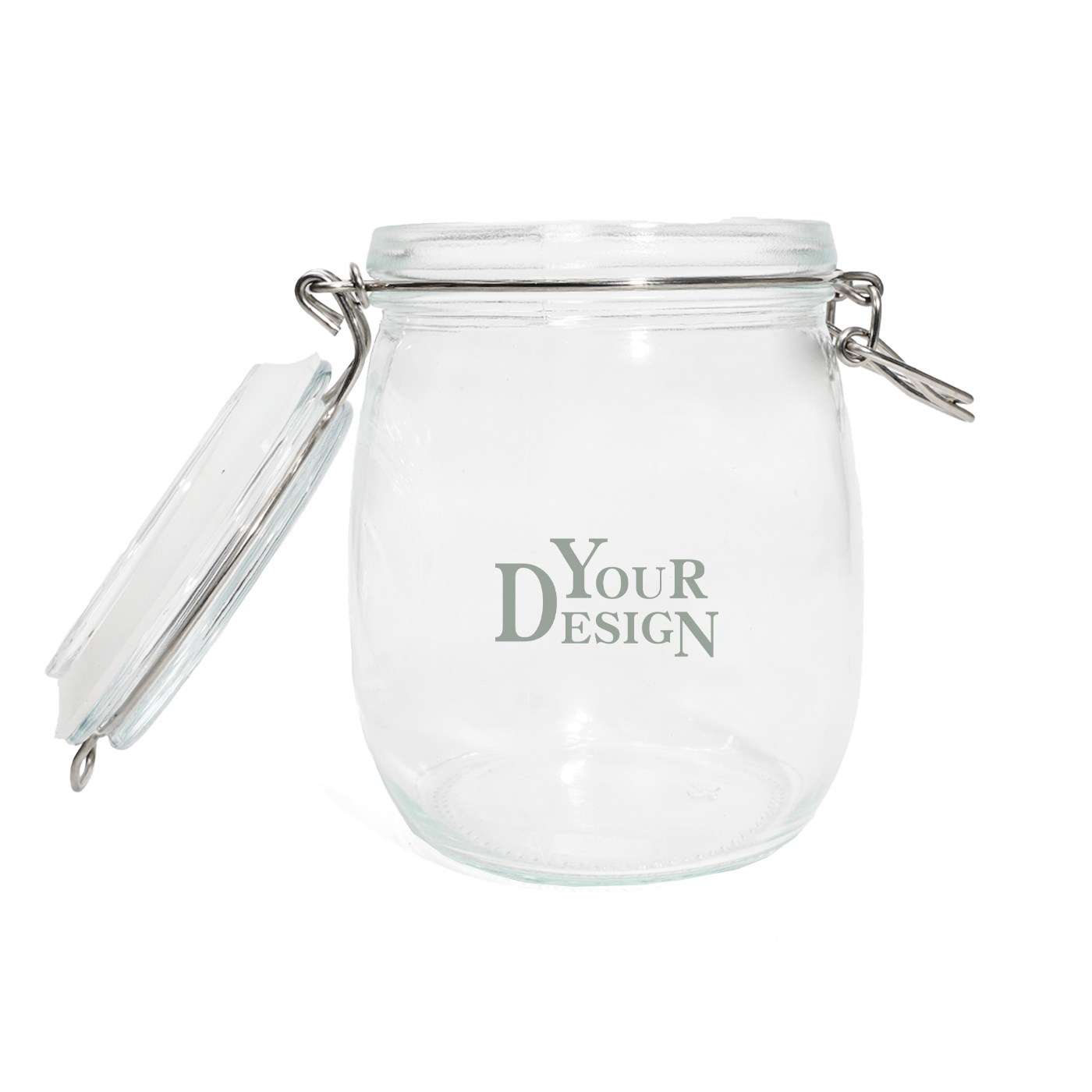 Custom Round Mason Jar with Airtight Lid1