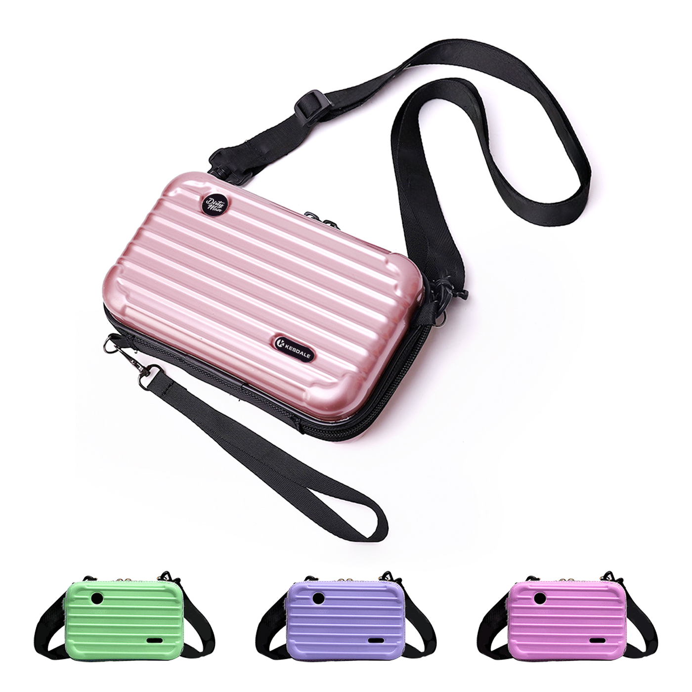 Mini Suitcase Crossbody Bag