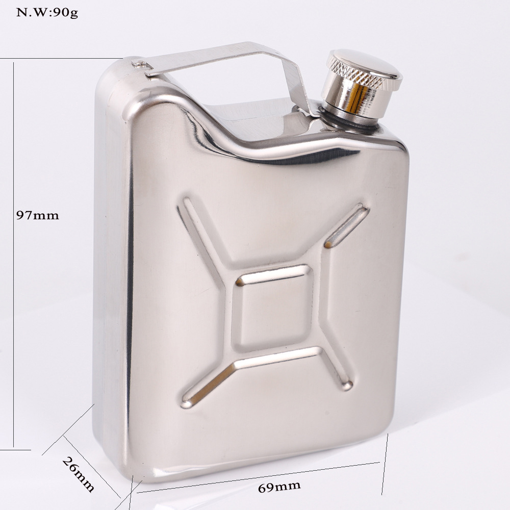 Personalised Logo Hip Flask3