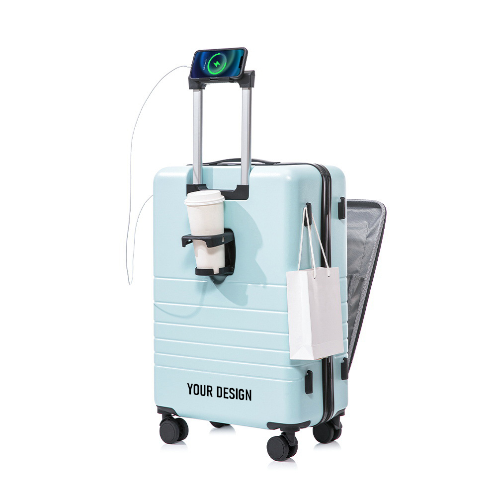 Front Open Cabin Hard Luggage1