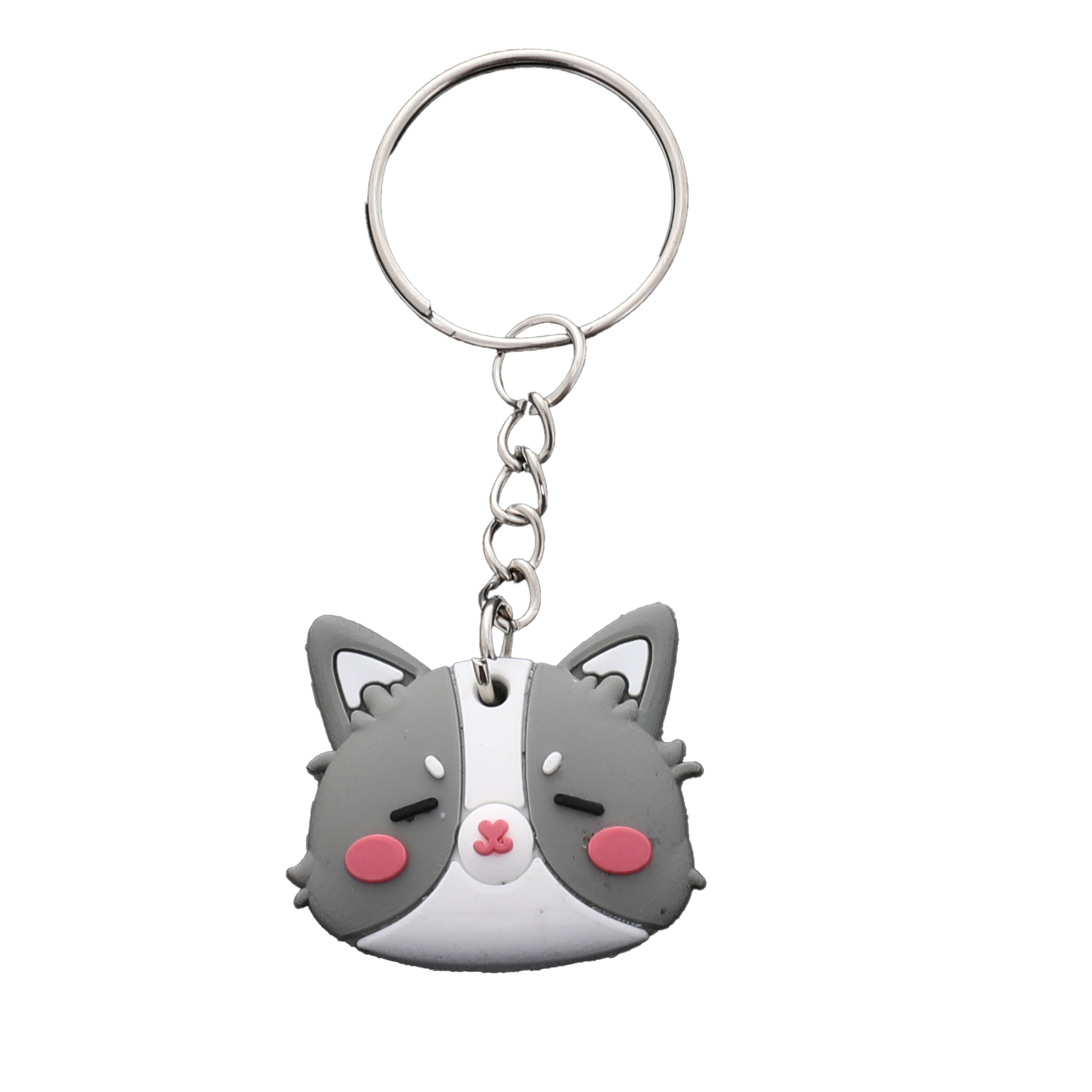 Personalized PVC Rubber Keychain2