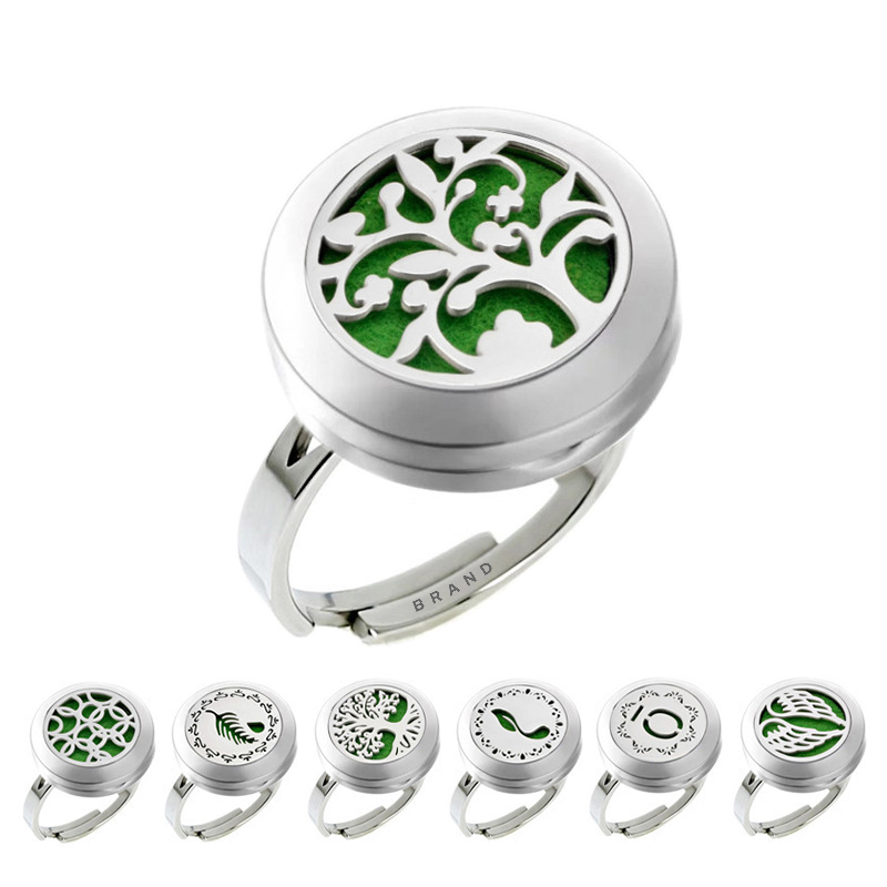 Portable Essential Oil Finger Ring