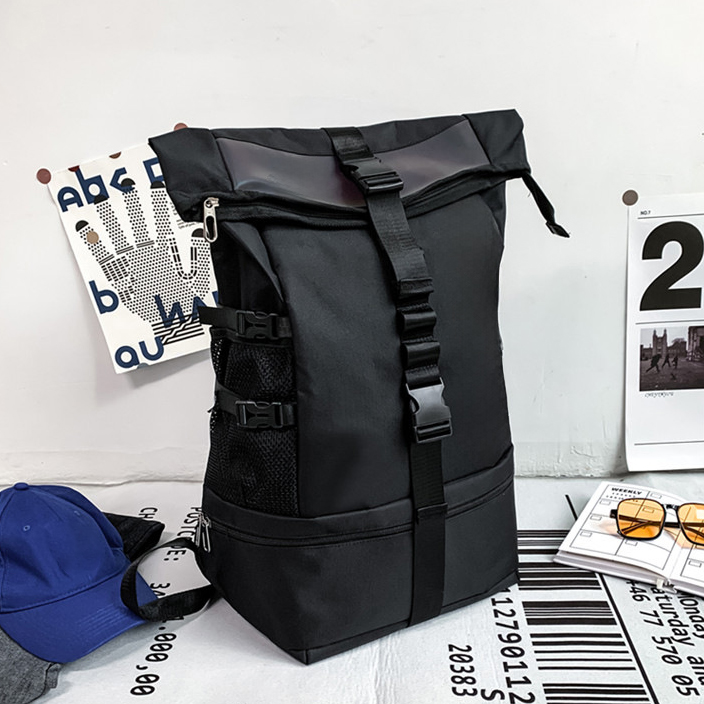 Roll Top Laptop Backpack3