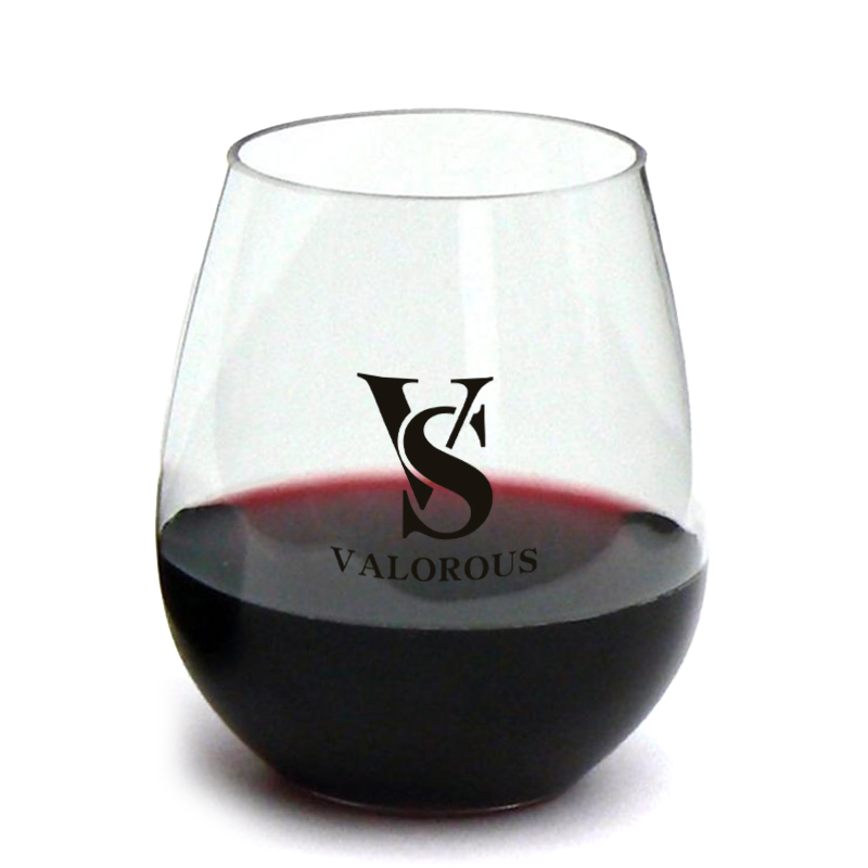 Personalized Stemless Wine Glass