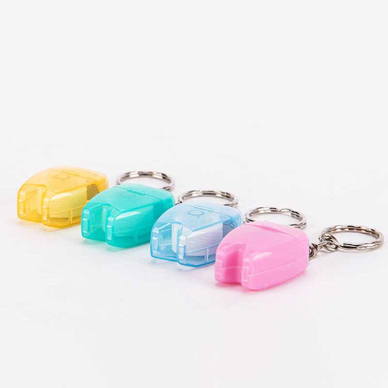 Portable Dental Floss Keychain2