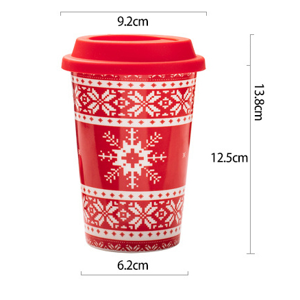 Custom Christmas Ceramic Cup 2