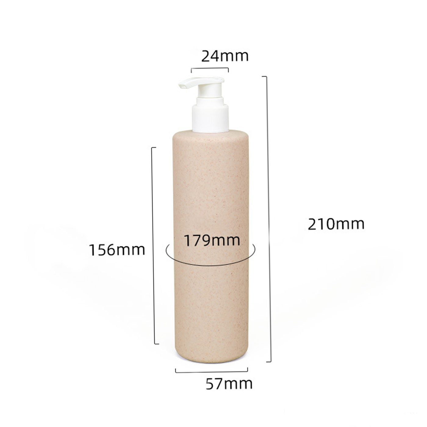 Biodegradable Wheat Straw Bottle1
