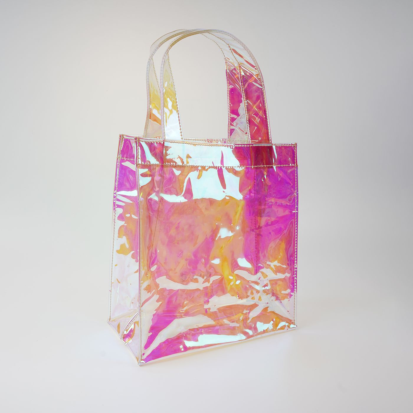 Promotional Clear PVC Jelly Tote Bag1