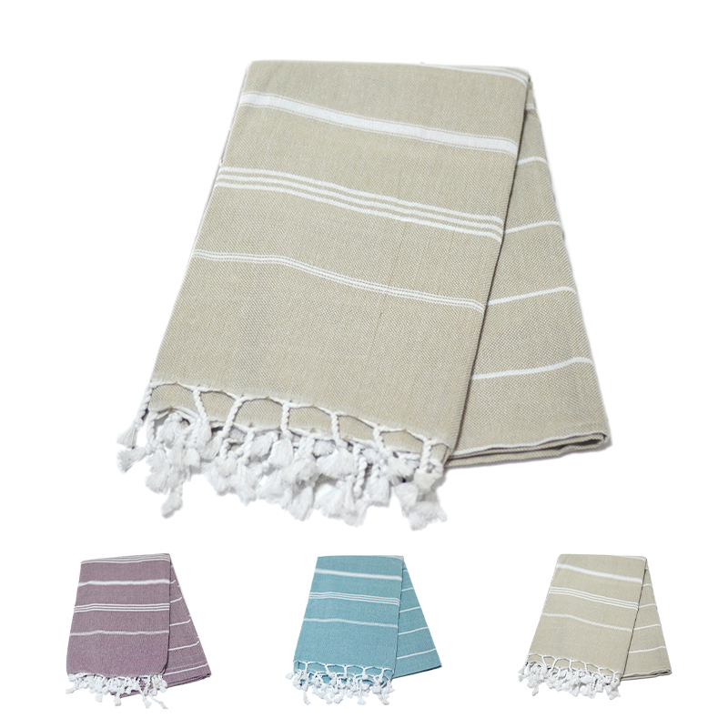 Striped Turkish Beach Towel