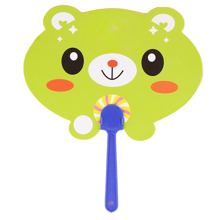 Promotional Plastic Advertising Hand Fan1