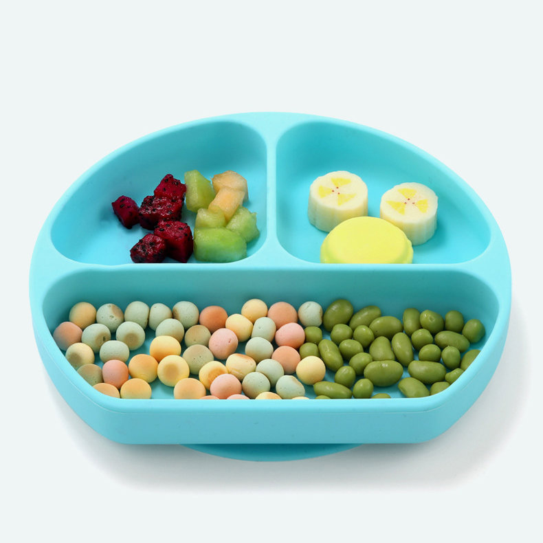 Promotional Silicone Toddler Feeding Plate2