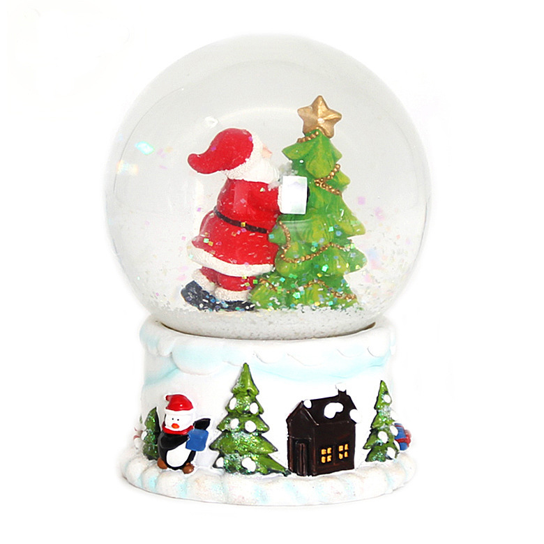 Christmas Glass Snow Globe 