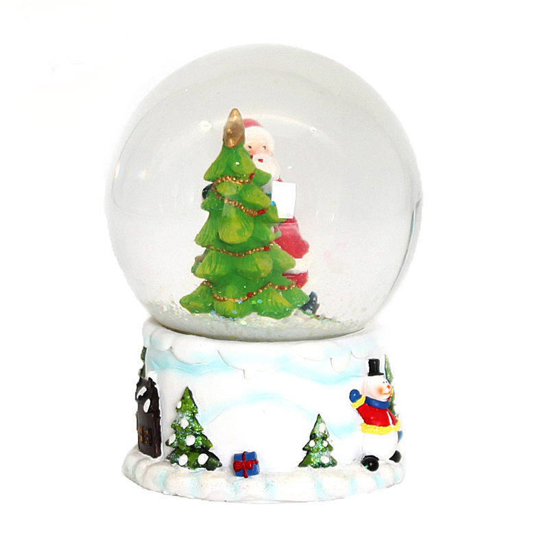 Christmas Glass Snow Globe 4