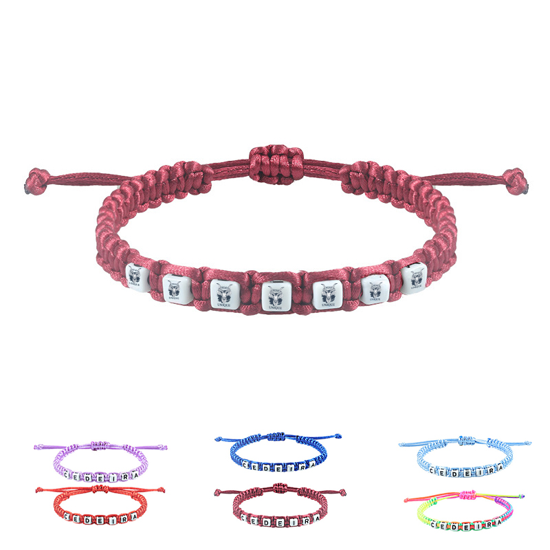 Personalized Letter Beaded Bracelets 