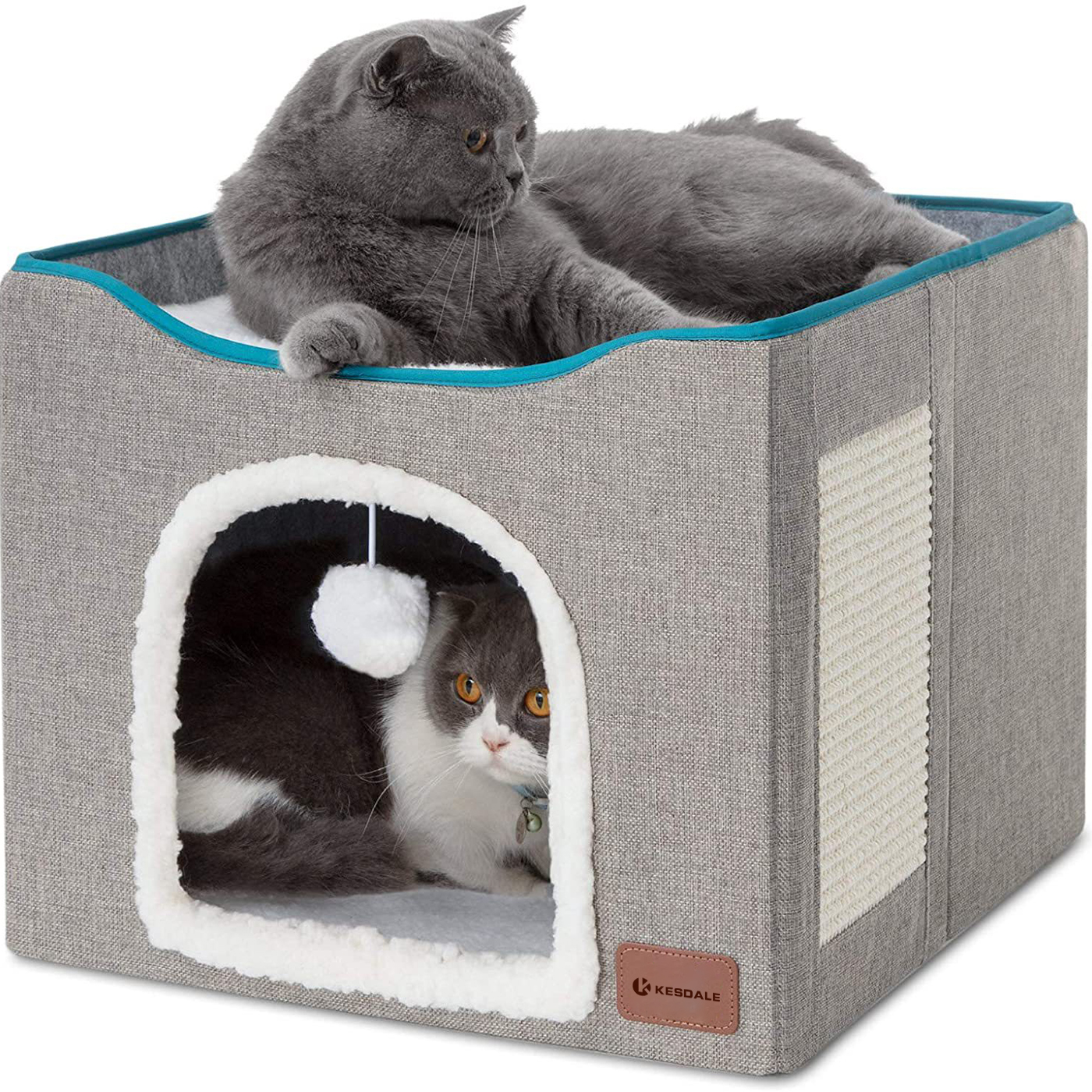 Cat Beds With Scratch Pad