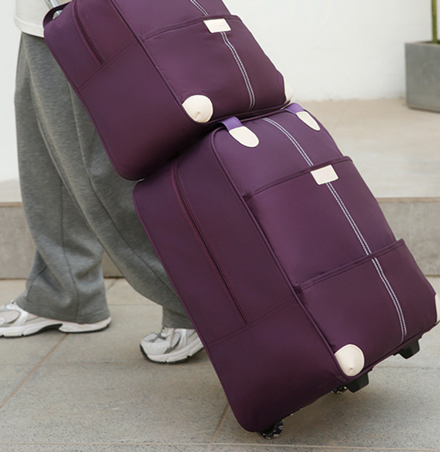 Softside Travel Suitcases Set2