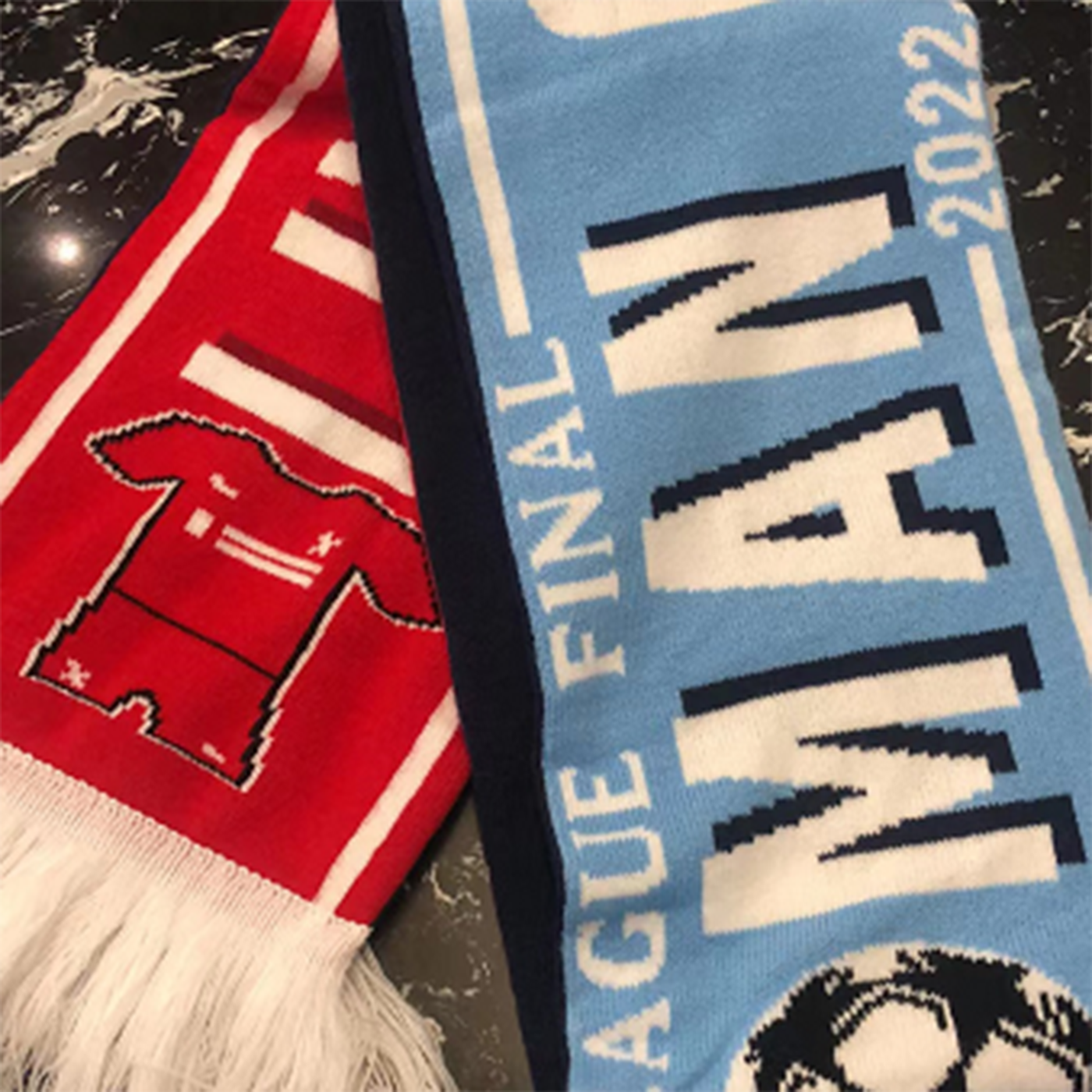 Personalized Knitted Fan Scarf2