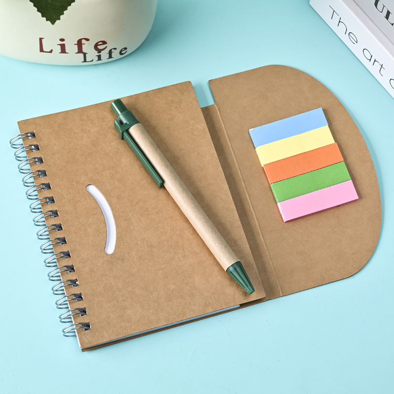 Notebook With Sticky Notes & Pen1
